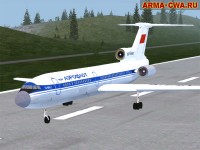 Аддон самолёта Ту 154 от SovietKoT (фото)