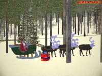 Santa Claus Pack - Дед Мороз и его сани в Operation Flashpoint
